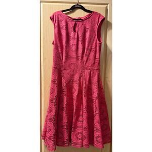 London Style Collection Dress Sugar Pink‎ Barbie Lace Sleeveless Dress, 4